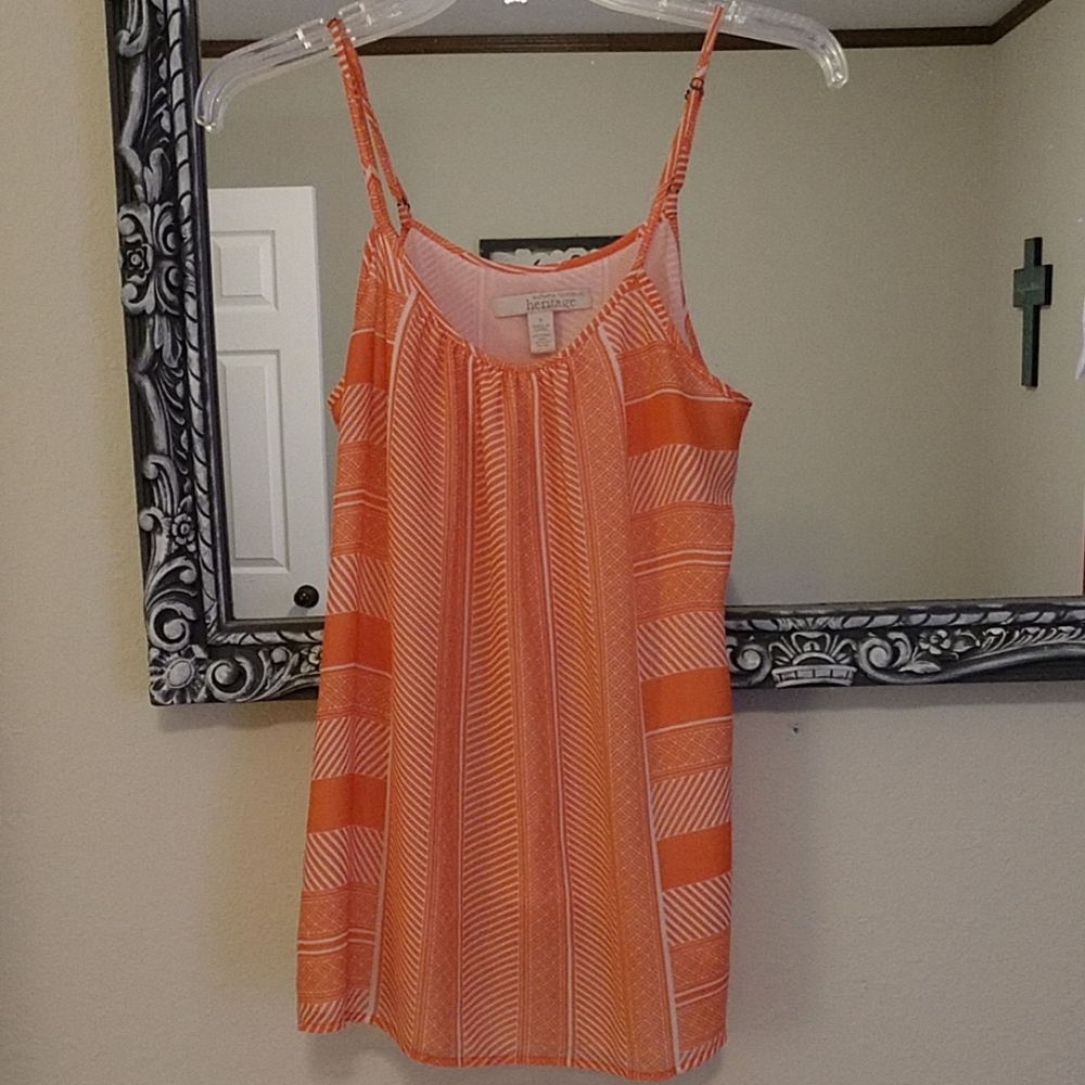Spaghetti strap Coral top
